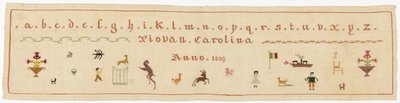 Sampler door Caroline Piovan